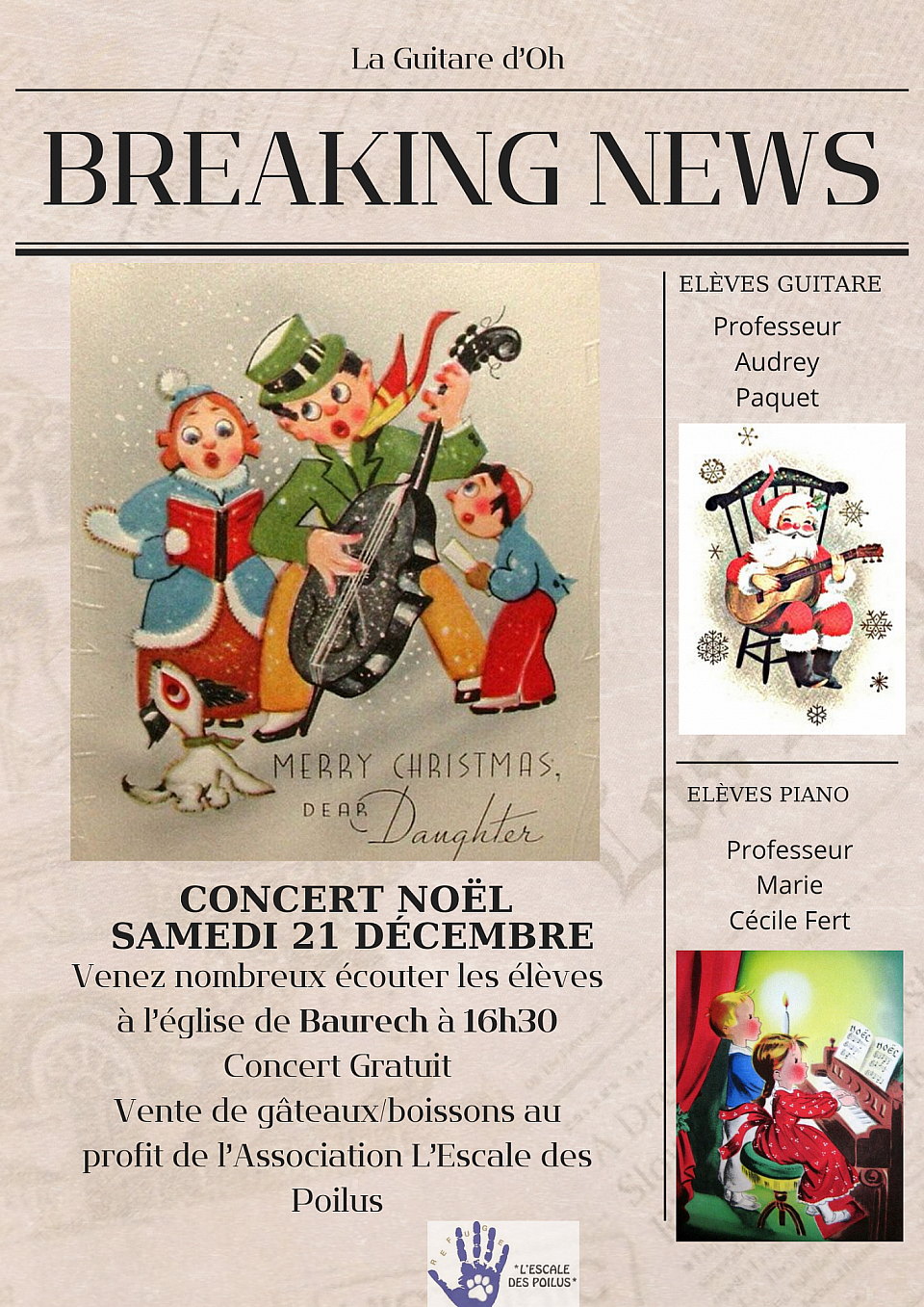 noel guitare musique